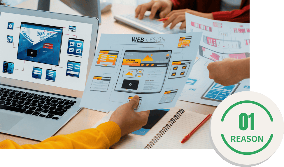 戦略設計からクリエイティブ制作まで、すべてお任せ