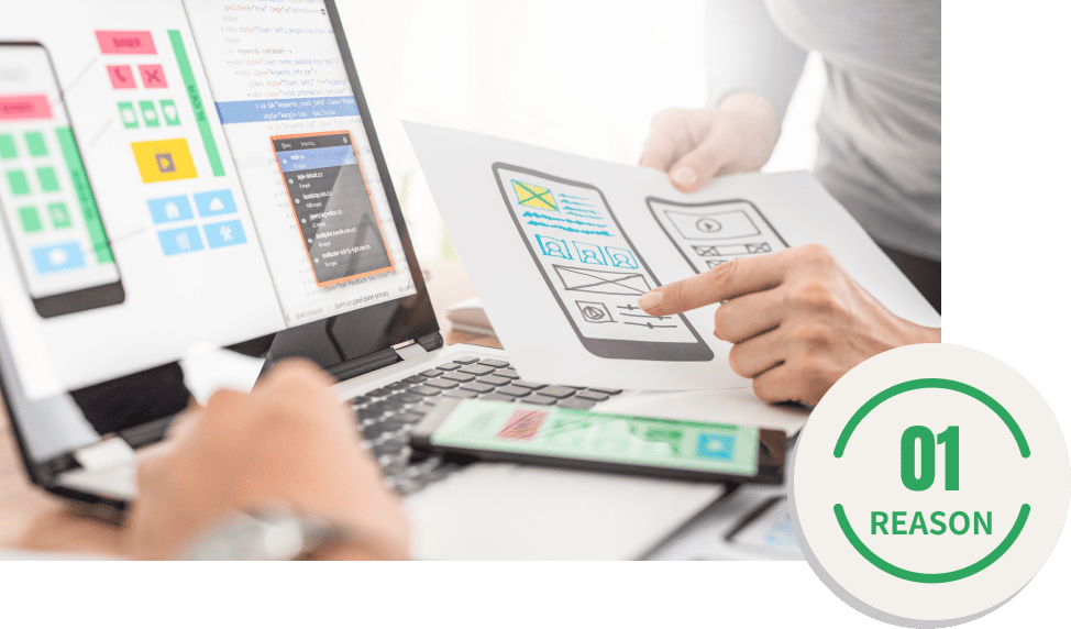 「作って終わり」ではない。成果にコミットする制作体制